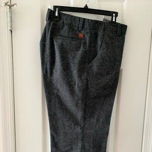 HUGO BOSS ORANGE - Gray Flannel Pants